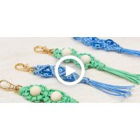 DIY : Porte clé macramé