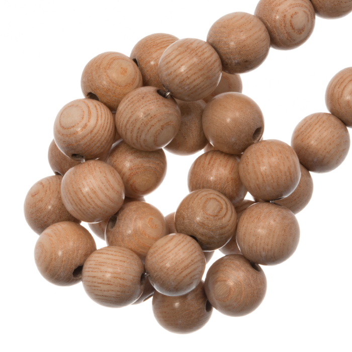 rosewood Perles en Bois 6 mm