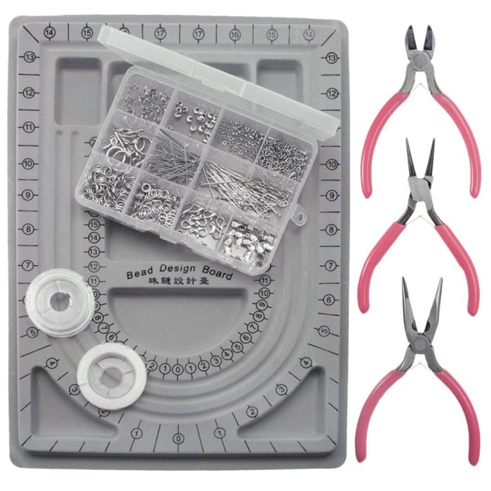 Kit Fabrication Bijoux (Argent Antique) Kit Fabrication Bijoux (Argent Antique)