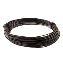 Fil Aluminium (1 mm) Black (10 mètres)