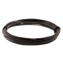 Fil Aluminium (0.8 mm) Black (10 mètres)