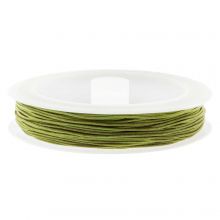 Fil Nylon (0.5 mm) Olive Green (25 mètres)