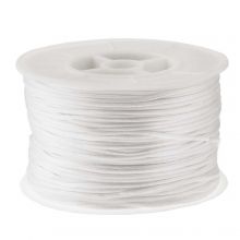 Cordon Satin (1 mm) White (91 mètres)