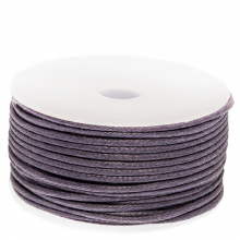 Fil Coton Ciré (env. 1.5 mm) Purple Haze (25 mètres)