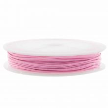 Fil Polyester Ciré (0.5 mm) Candy Pink (25 mètres)