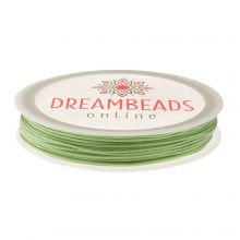 Fil Polyester Ciré (1 mm) Arcadian Green (15 mètres)