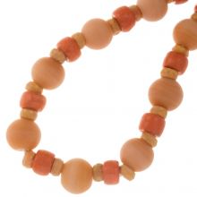 Perles en Verre (3 - 11 x 6 - 12.5 mm) Tuscany (35 pièces)