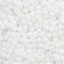 Rocailles Tchèques (3 mm) White (15 grammes)