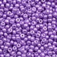 Rocailles Tchèques Mat (3 mm) Ultra Violet Pearlshine (15 grammes)