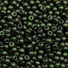 Rocailles Tchèques (3 mm) Dark Green (25 grammes)