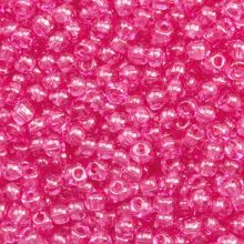 Rocailles Tchèques (4 mm) Candy Pink (25g / 350 pièces)