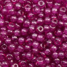 Rocailles Tchèques (4 mm) Mulberry Purple (25g / 350 pièces)
