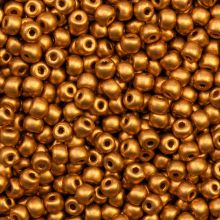Rocailles Tchèques (4 mm) Bronze (25g / 350 pièces)