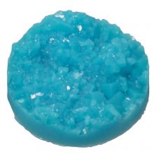 Cabochon Druzy (14 mm) Blue (5 pièces)