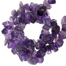 Perles Chips Amethyst (5 - 8 mm) 200 pièces