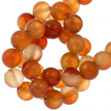 Perles Cornaline (4 mm) 100 pièces