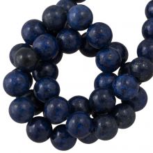 Perles Lapis Lazuli (6 mm) 60 pièces