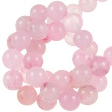 Perles Quartz Rose (10 mm) 36 pièces