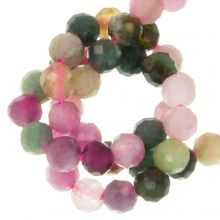 Perles Facettes Tourmaline (3 mm) 140 pièces