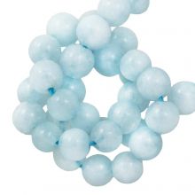 Perles Aigue-Marine (4 mm) 95 pièces