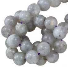 Perles Labradorite (8 mm) Grey (47 pièces)