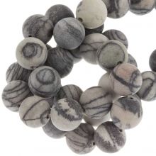 Perles Netstone Givrées (10 mm) 36 pièces