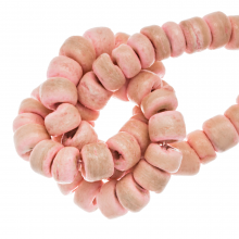 Perles Noix de Coco (4 - 5 mm) Candy Pink (110 pièces)