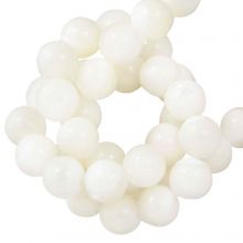 Perles Coquillage (6 mm) White (70 pièces)