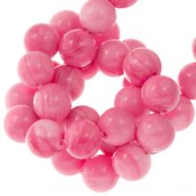 Perles Coquillage (8 mm) Candy Pink (49 pièces)