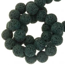 Perles de Lave (8 mm) Mallard Green (51 pièces)