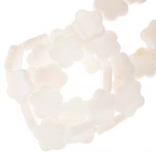 Perles Coquillage (10.5 x 3 mm) White (30 pièces)
