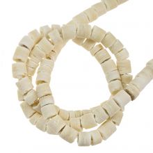 Perles Noix de Coco (4 x 2 - 4 mm) Wheat Beige (200 pièces)