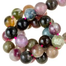 Perles Tourmaline (6 mm) 63 pièces