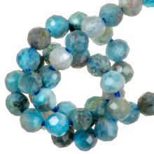 Perles Facettes Apatite (2 mm) 175 pièces