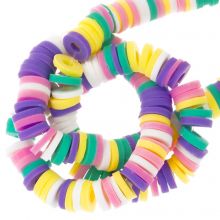 Perles en Polymère (6 x 1 mm) Mix Color Arcade (300 pièces)