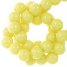 Perles Acryliques (4 mm) Pastel Yellow (500 pièces)