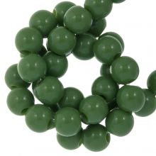 Perles Acryliques (6 mm) Forest Green (100 pièces)