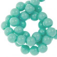 Perles Acryliques (8 mm) Aquamarine (100 pièces)