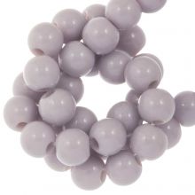 Perles Acryliques (6 mm) Pastel Lilac (100 pièces)