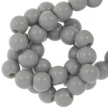 Perles Acryliques (6 mm) Light Grey (100 pièces)