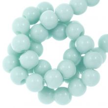 Perles Acryliques (6 mm) Peppermint (100 pièces)