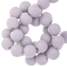 Perles Acryliques Mat (6 mm) Pastel Lilac (100 pièces)