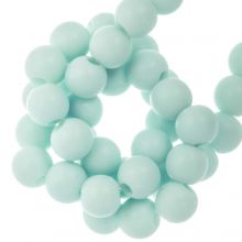 Perles Acryliques Mat (6 mm) Peppermint (100 pièces)