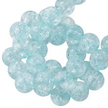 Perles Acryliques Craquelées (8 mm) Aquatic (100 pièces)