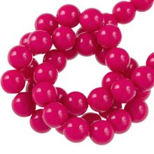 Perles Acryliques (6 mm) Hot Pink (100 pièces)