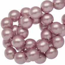 Perles en Verre Cirées Tchèques (6 mm) Soft Violet Matt (80 pièces)