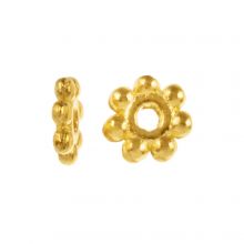 Perles Intercalaires Tibétaines (4 x 0.9 mm) Or (40 pièces)