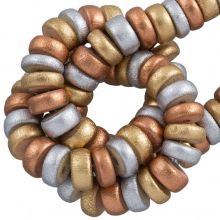 metalique perles en bois jolie coulour 8 mm 