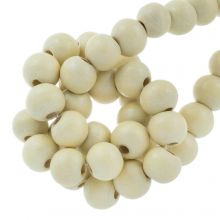 perles en bois lemon coulour 8 mm 