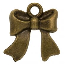 Breloque Noeud Papillon (18 x 17 mm) Bronze (10 pièces)